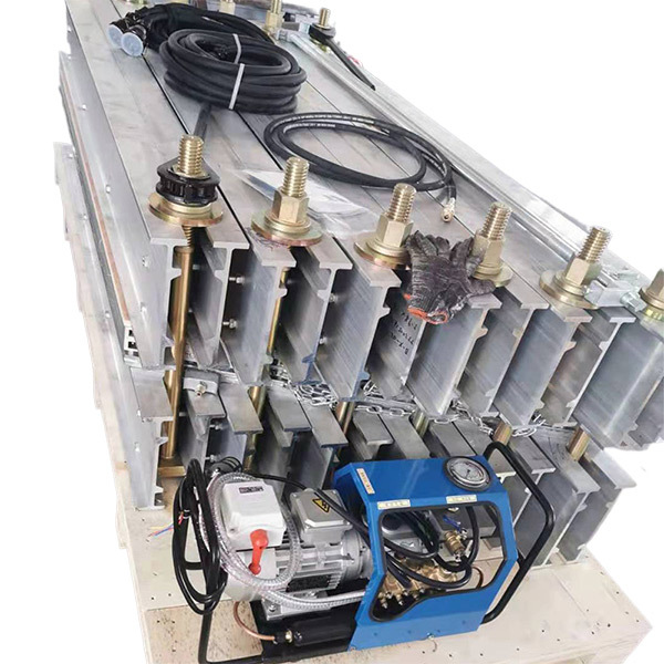 Rubber processing machinery rubber belt press for splicing steel cord conveyor belting