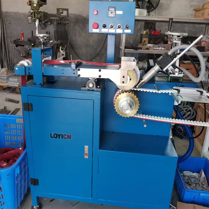 LOYICN new designed APL PU timing belt affix coating machine for 150 mm belt wide