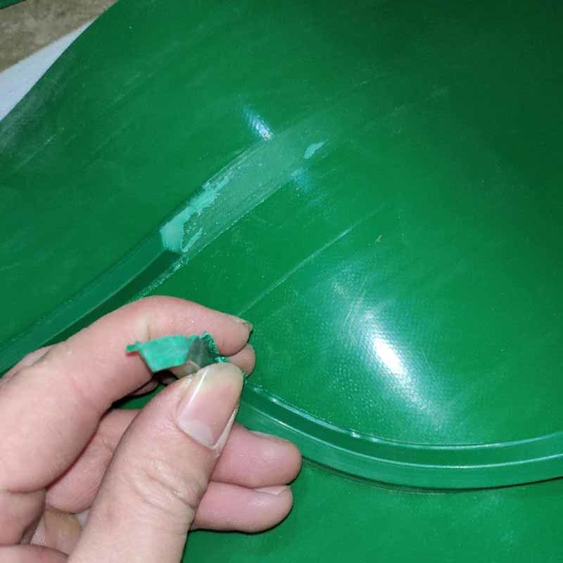 Guide machine for PVC PU belt strip joining
