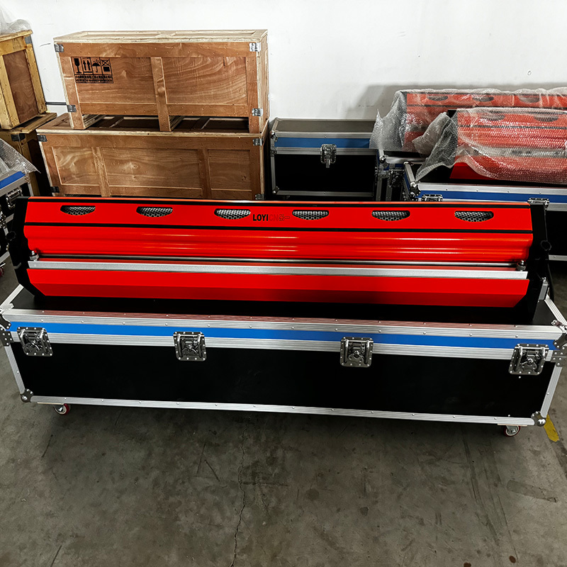 GEN 3 Air cooled  high speed vulcanizing hot press for 1800 mm wide PVC PU belt LYPA1800-B