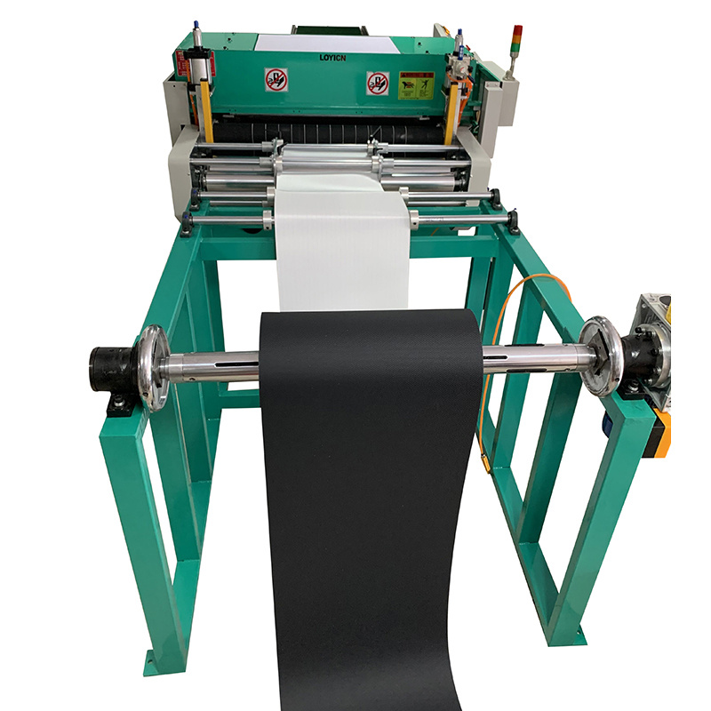 Oil Hydraulic treadmill belt finger cutting machine.