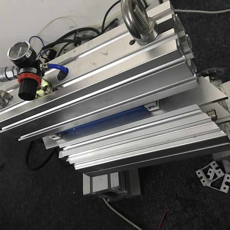 PVC PU Belt Press Machine Max Width of Belt Being Spliced 250*180 mm , Water Cooled