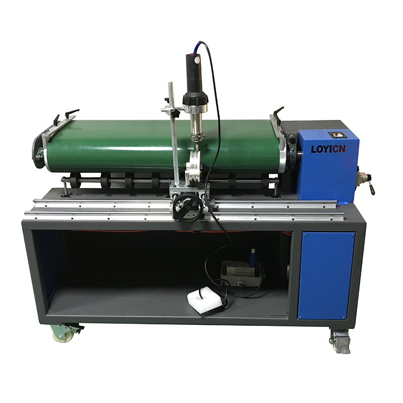 PVC PU V guide strip tracking machine for 1000mm wide conveyor belt