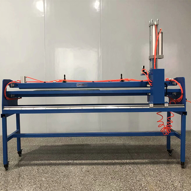 LOYICN 2025 Upgrade Version Pneumatic PVC PU Belt Finger Punching Machine