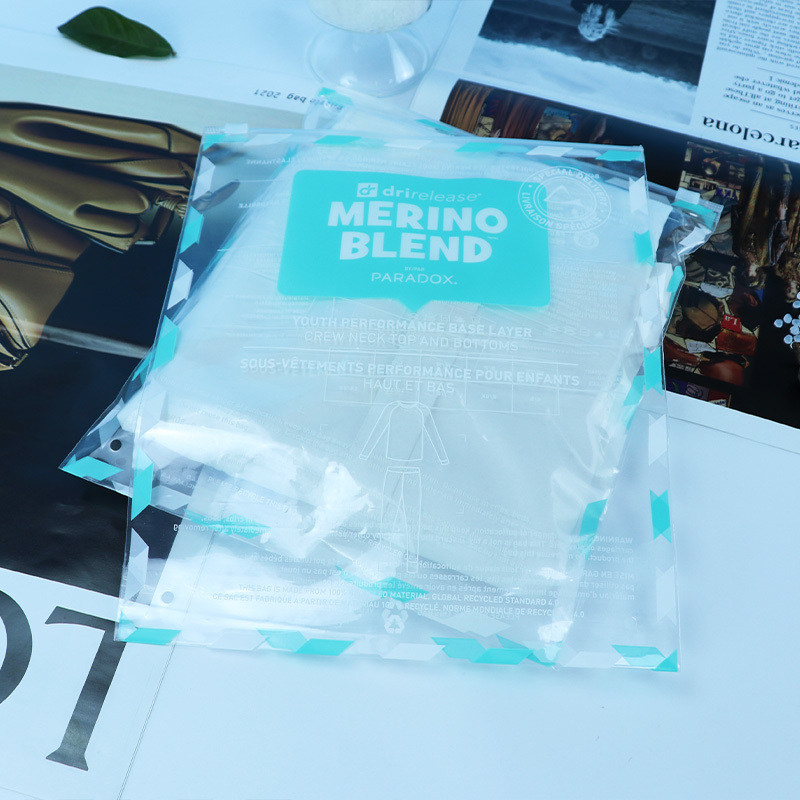 100% Recycled GRS认证可回收胶袋