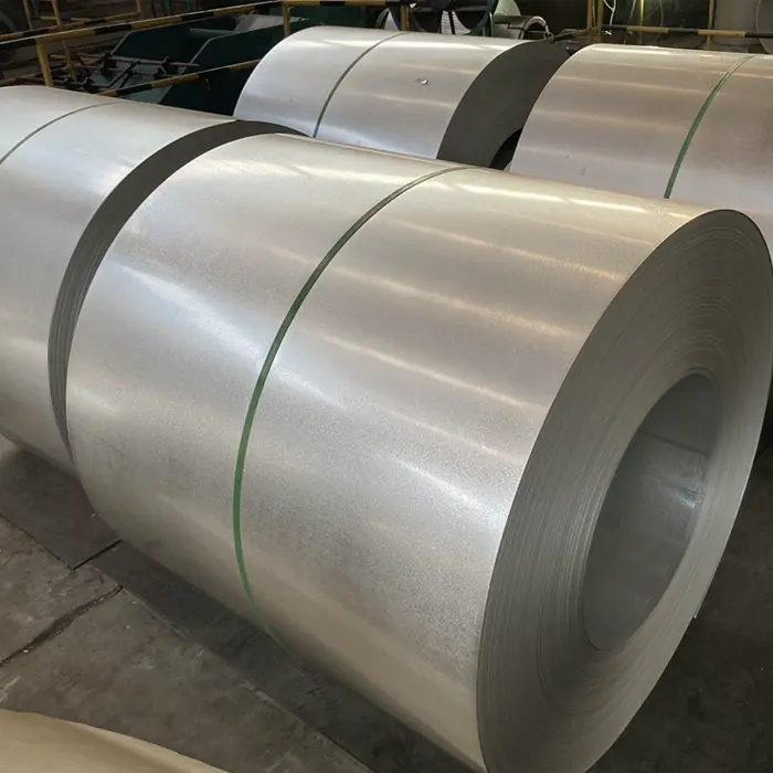 Galvanized aluminum-zinc-silicon steel coil