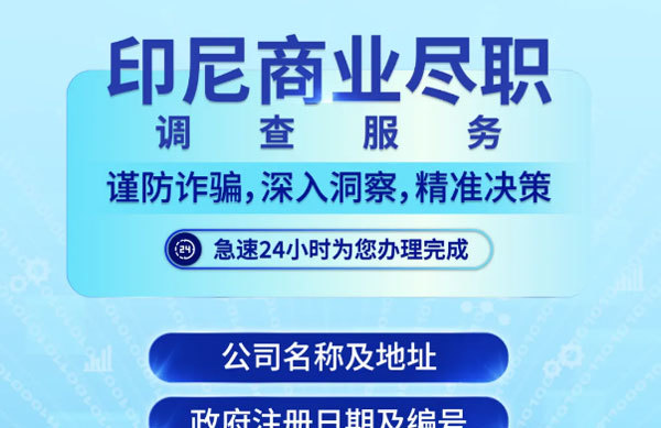【印尼动态】印尼投资不踩坑指南：商业尽职调查，点亮智慧决策路