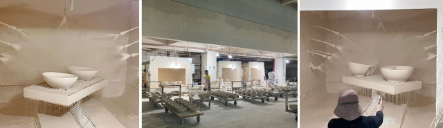 7.Automatic glaze spraying area