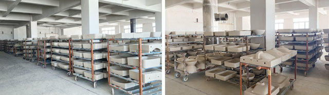 5.Ceramic embryo drying area