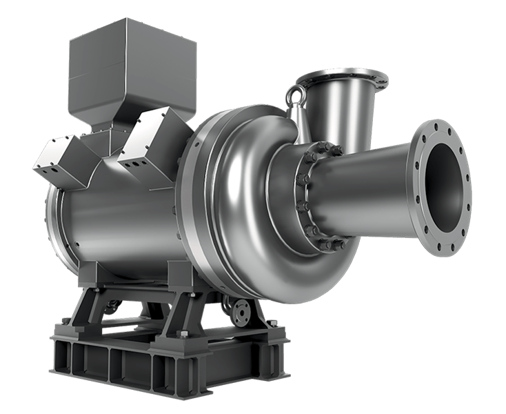 Centripetal magnetically levitated Turbine