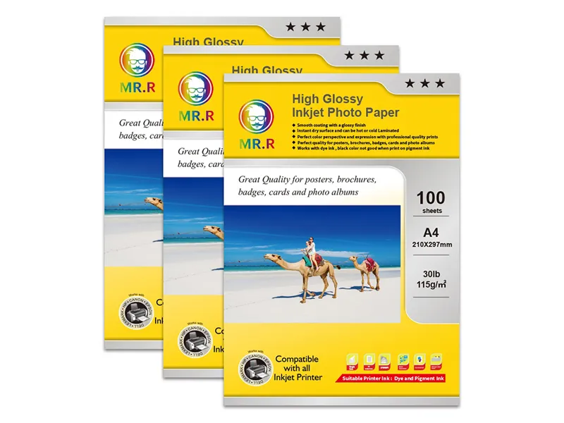 Glossy Coated Photo Paper
