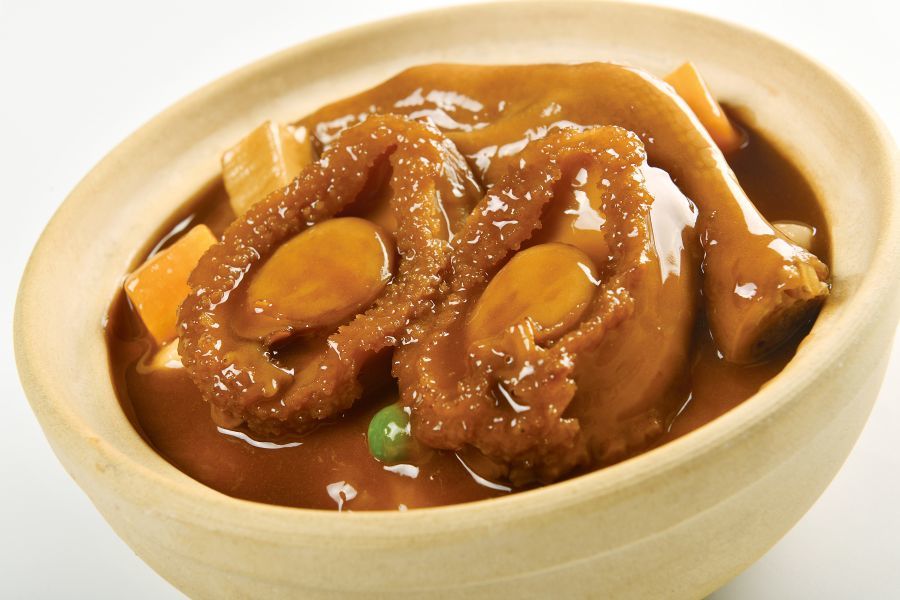 鮑魚扣掌撈飯