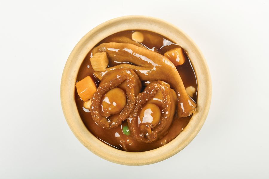 鮑魚扣掌撈飯