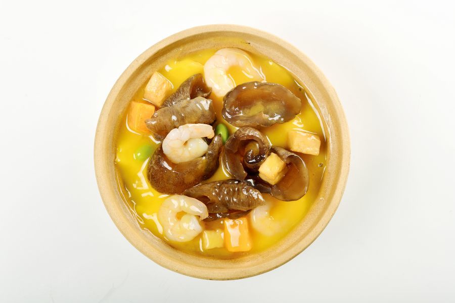 黃燜海參煲撈飯