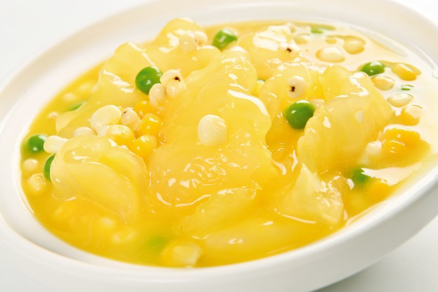 五谷燉花膠