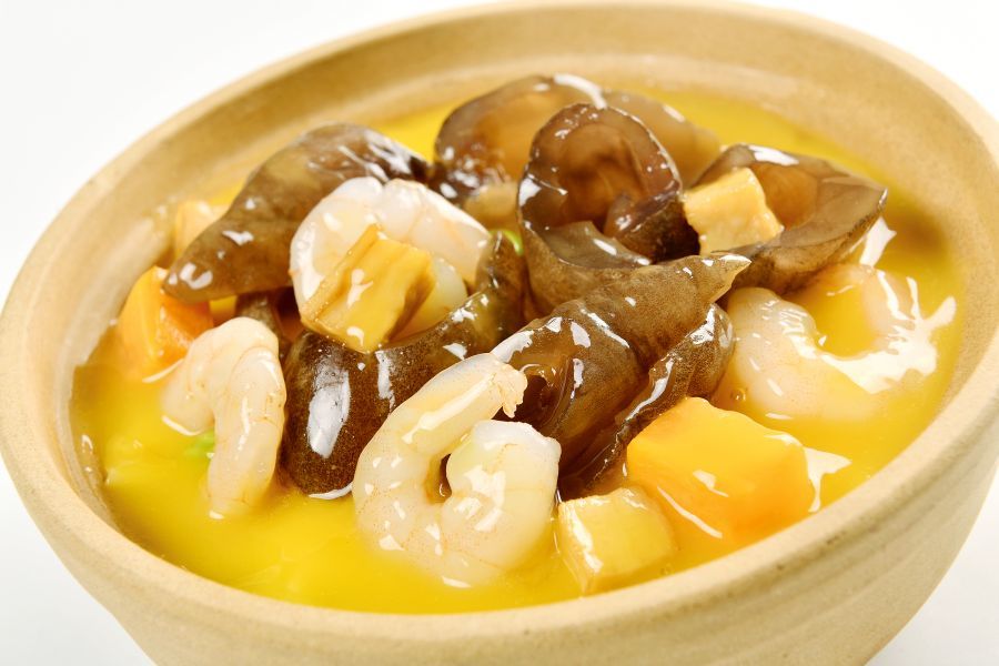 黃燜海參煲撈飯