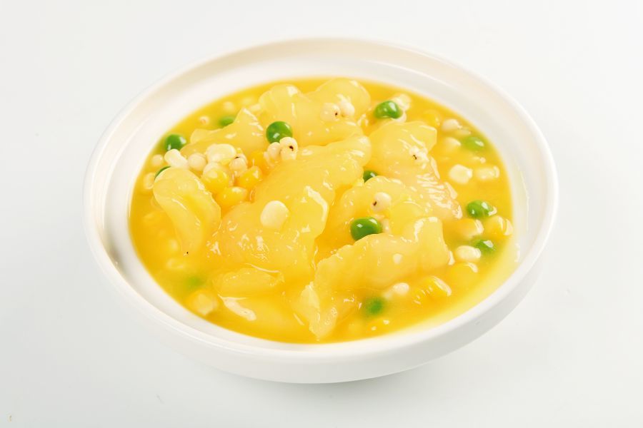 五谷燉花膠