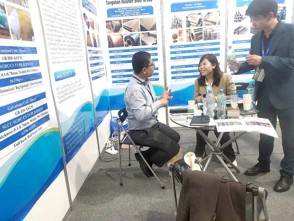 Tangshan Ruishen Industry Co., Ltd. participated in Peru Building Materials Exhibition
