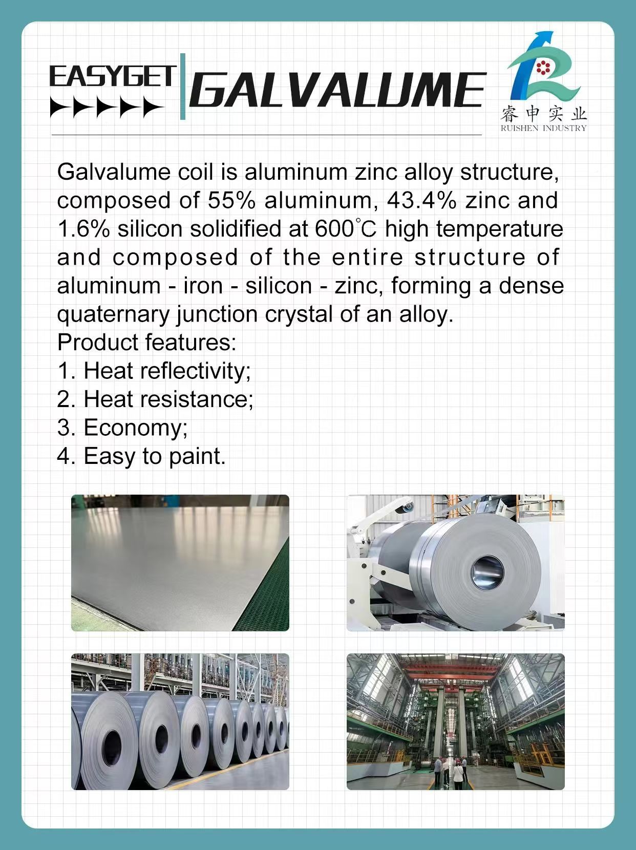 Galvalume coil introduce