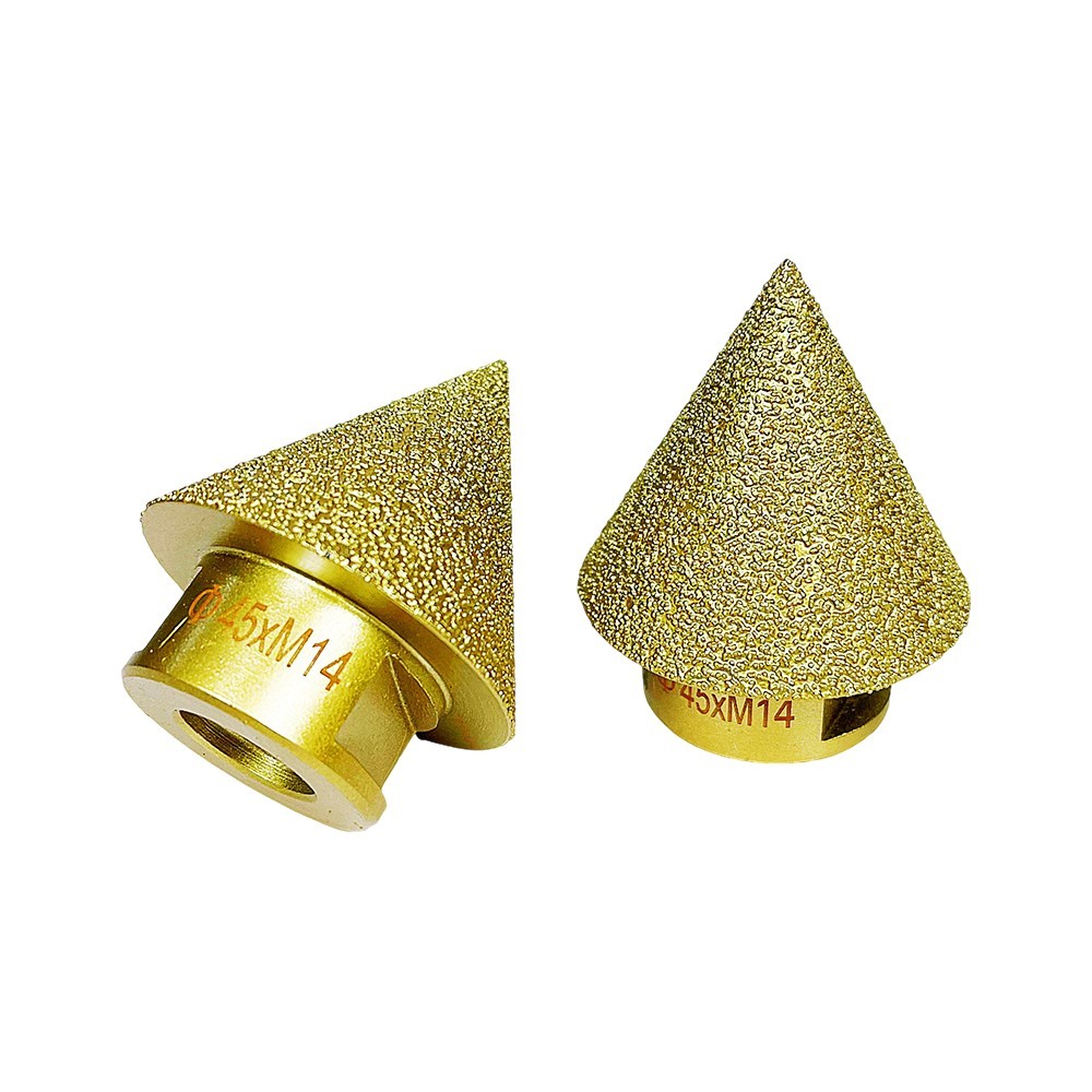 Vacuum Brazed Chamfer Bits For Grinding Porcelain