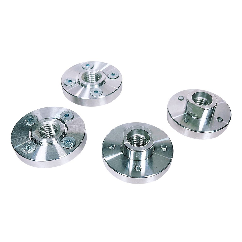 4 Hole Flush Mount Threaded Flange