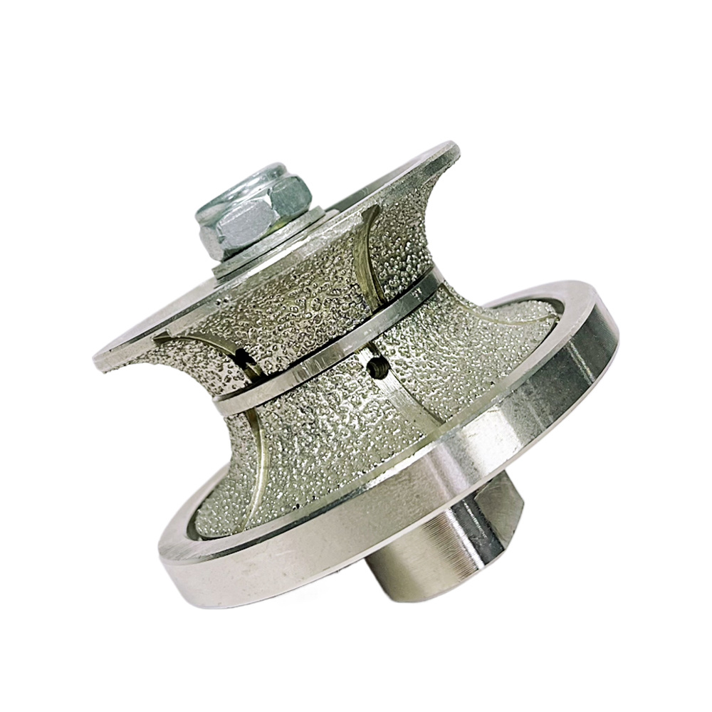 M-TOP B8-5 V-Series Full Bullnose Vacuum Brazed Diamond Hand Profiler