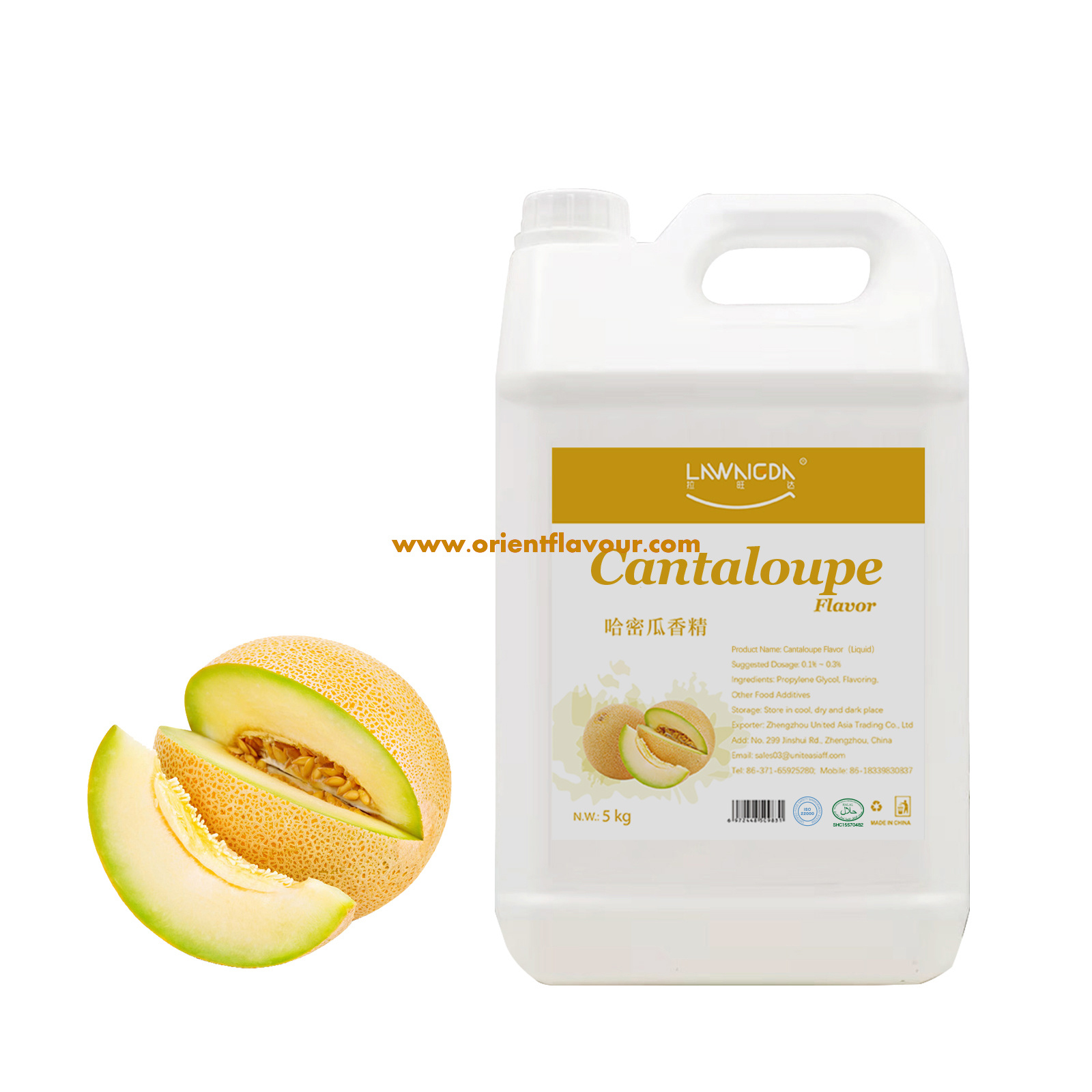 Melon Flavor Liquid for Cake Pastries Ice Cream Solid Drinks Candy Popsicles