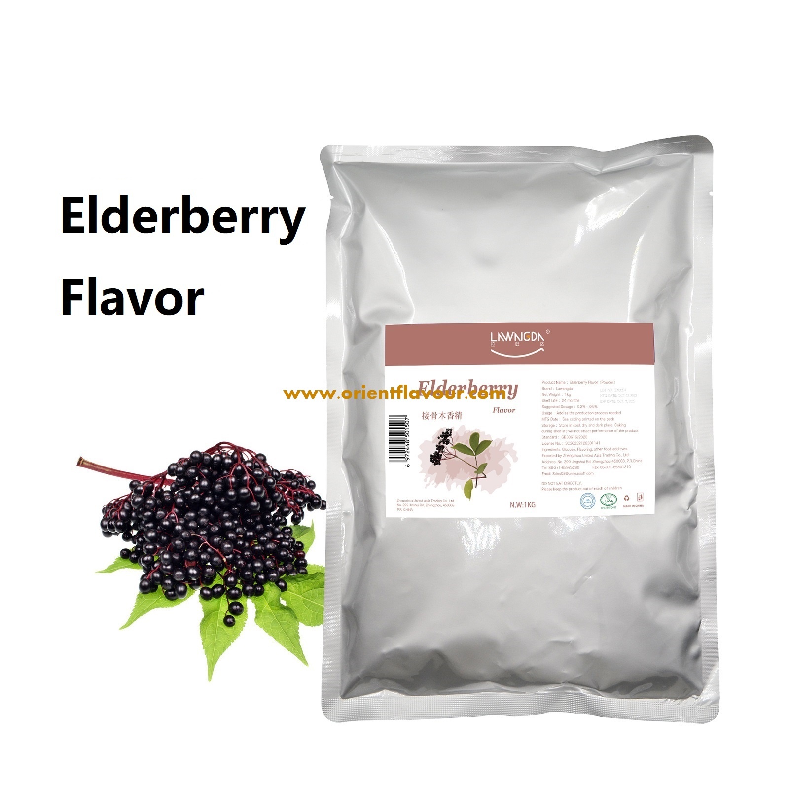 Elderberry Flavor Powder