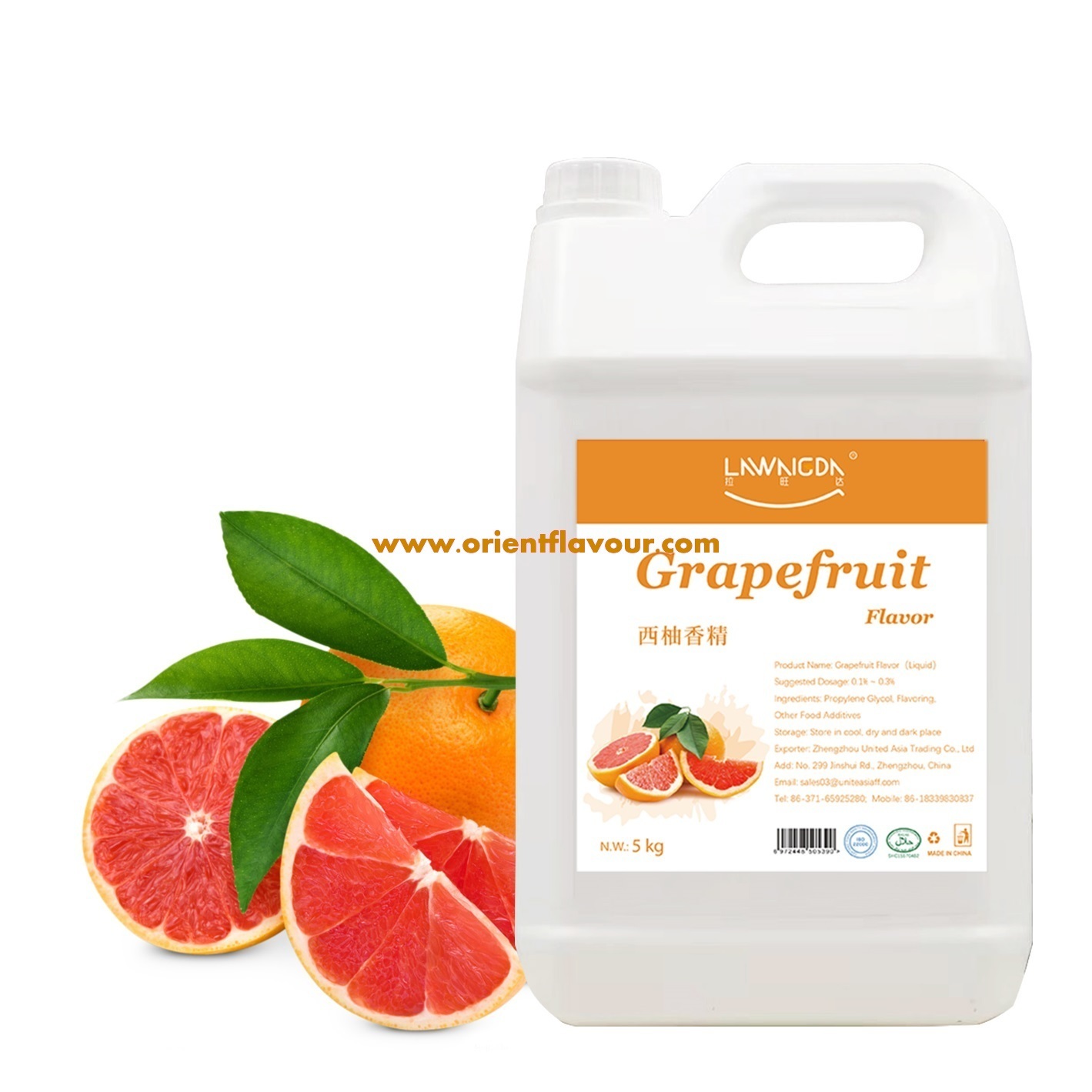 Grapefruit Flavor Liquid for Cake Pastries Ice Cream Solid Drinks Candy