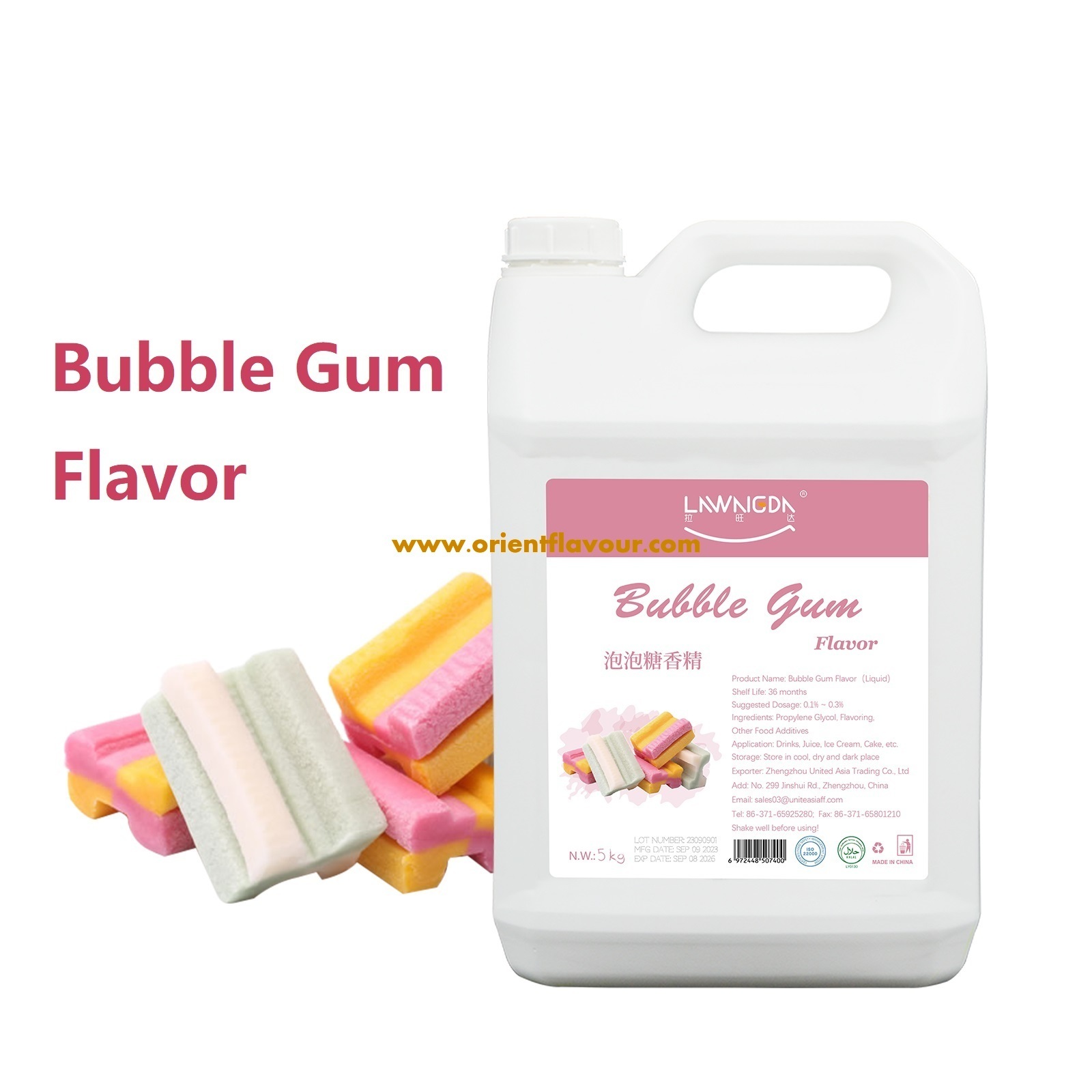 Bubble Gum Flavor Liquid