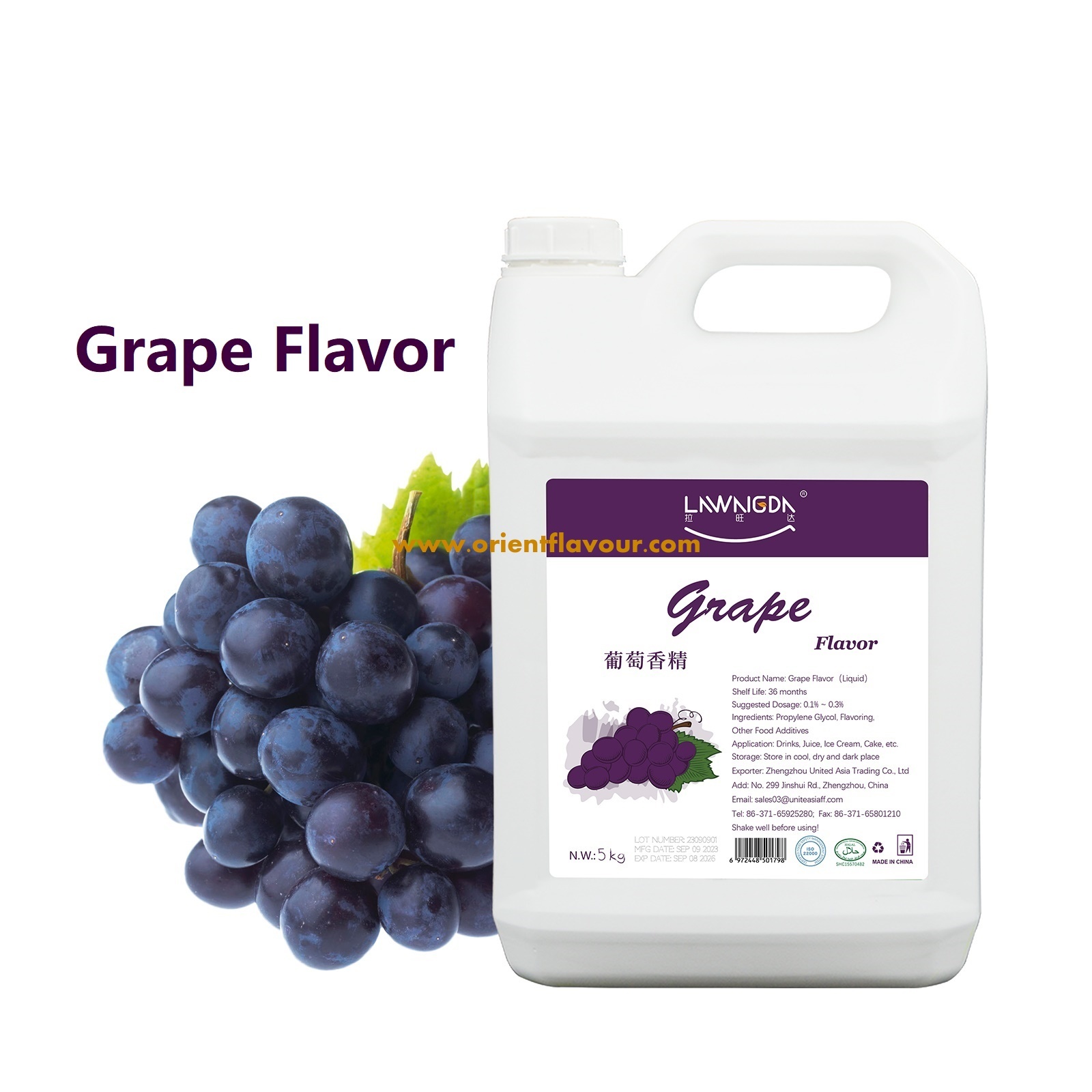 Grape Flavor Liquid for yogurt drinks