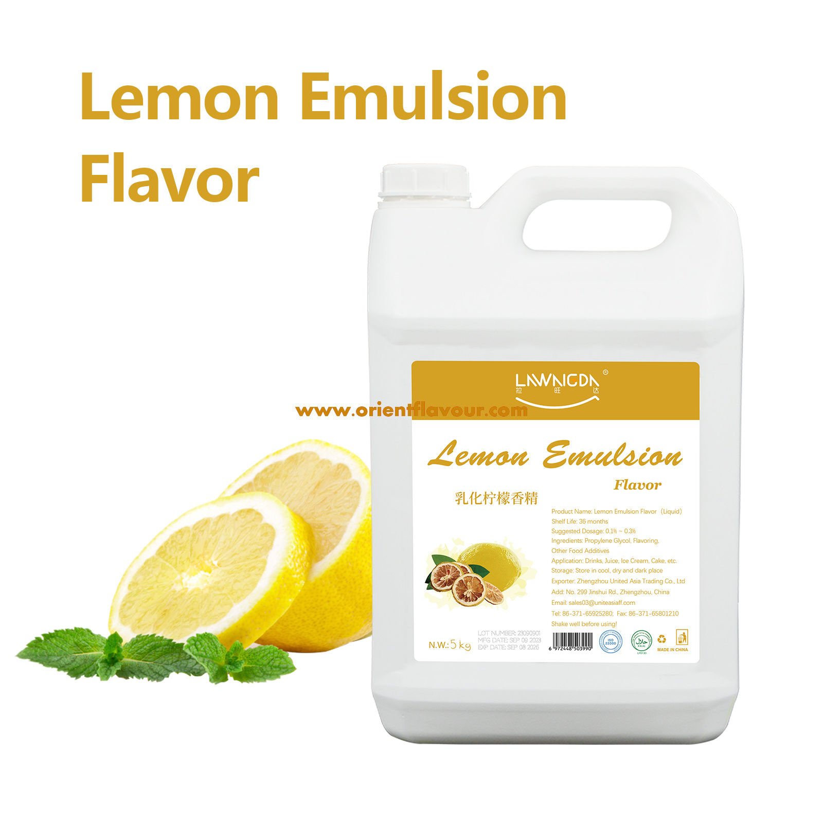 Lemon Emulsion Flavor