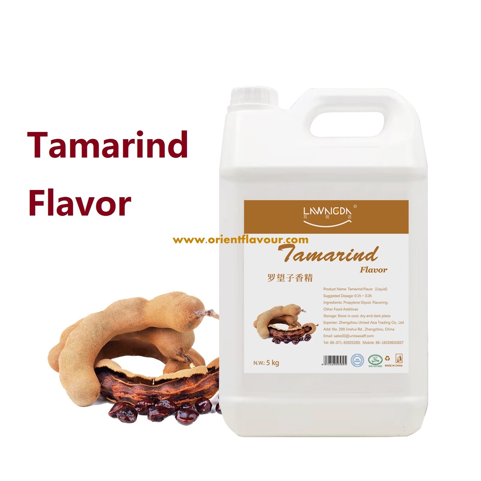 Tamarind Flavor Liquid for Cake Pastries Ice Cream Solid Drinks Candy