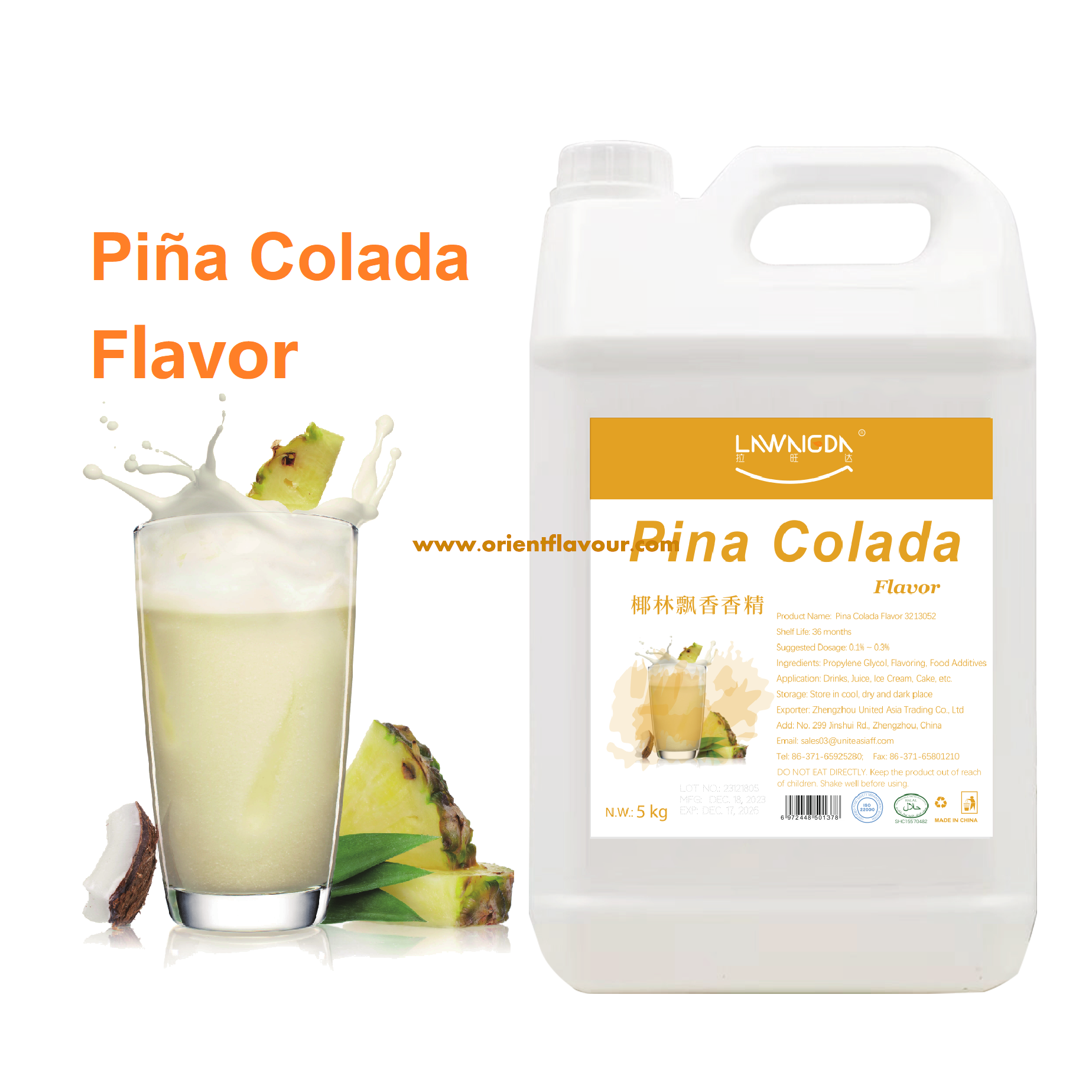 Pina Colada Flavor Liquid