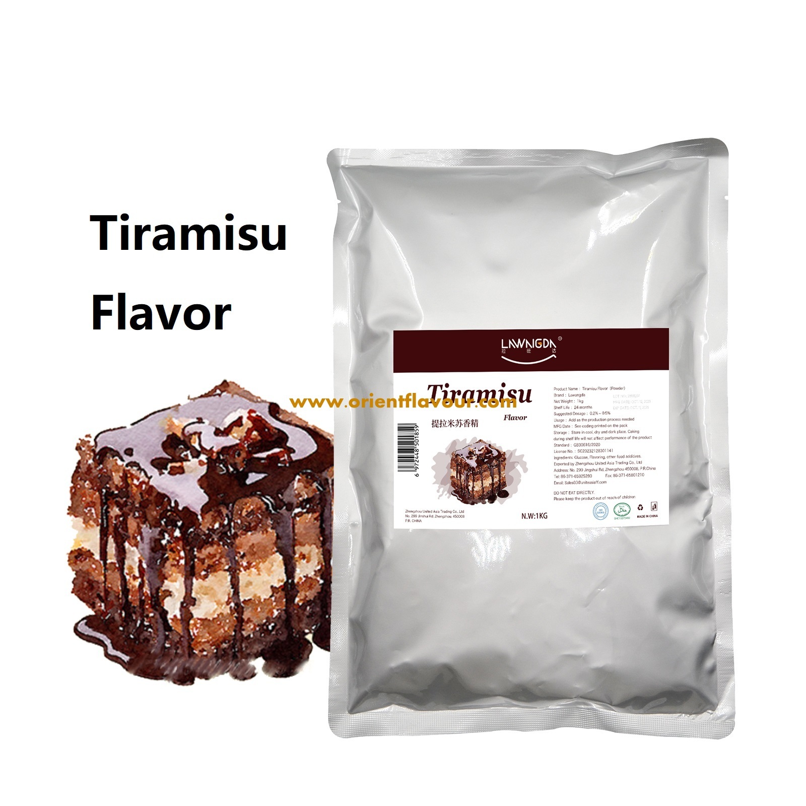 Tiramisu Flavor Powder