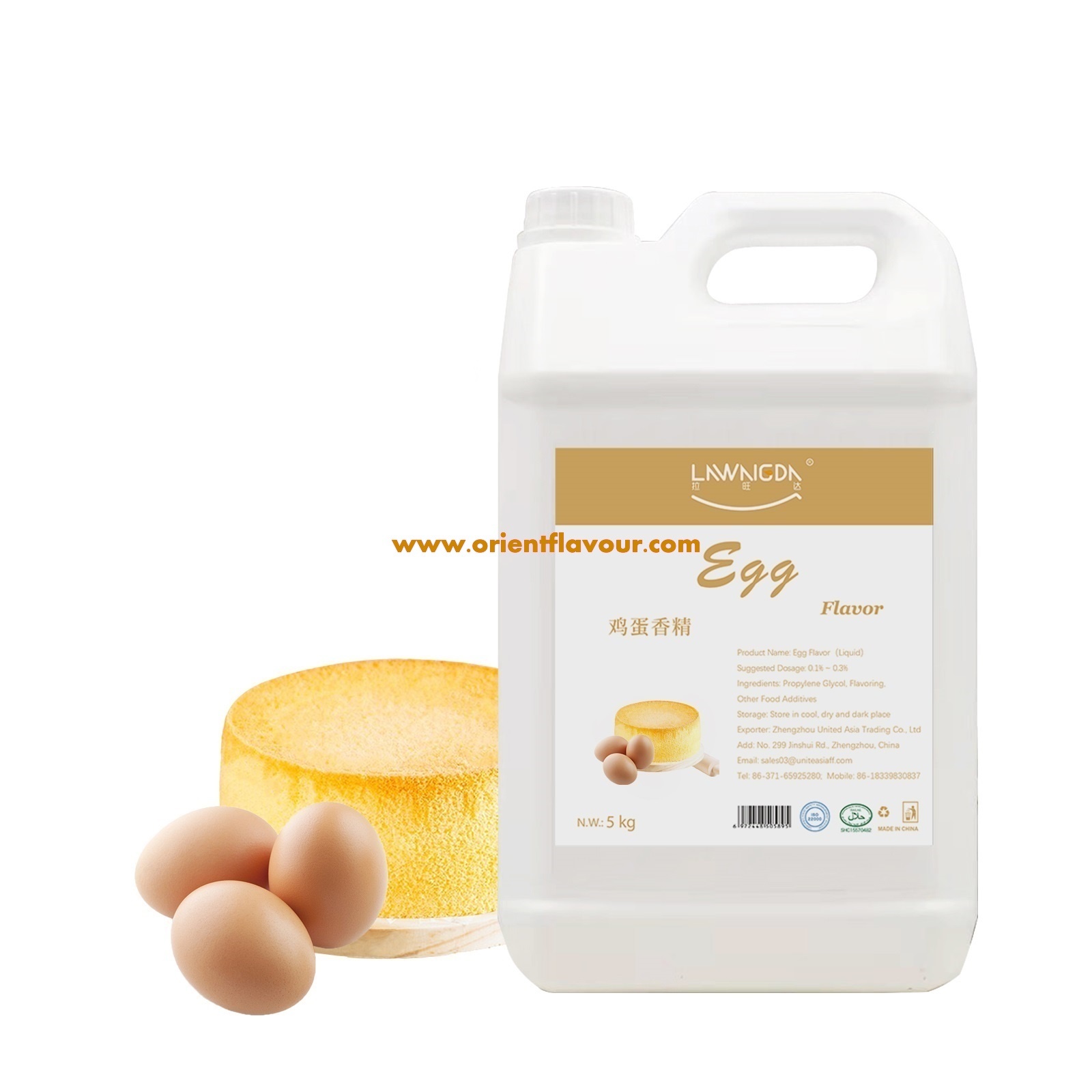 Egg Flavor Liquid for Cake Pastries Ice Cream Solid Drinks Candy