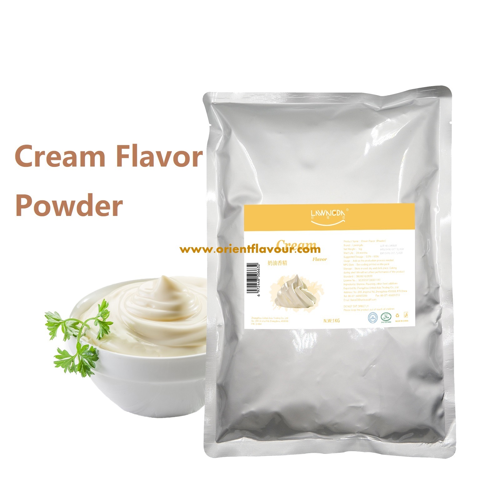 Cream Flavor Powder for Baking Pastries Ice Cream