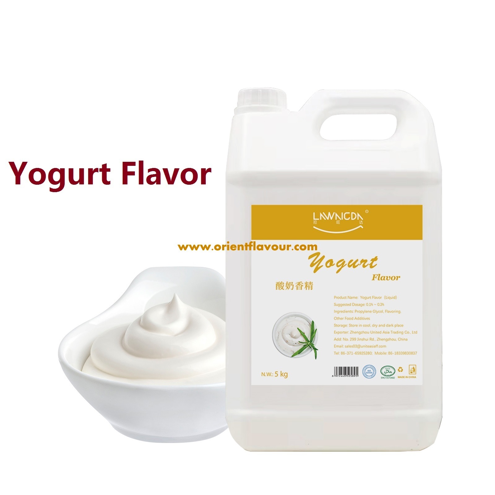 Yogurt Flavor Liquid for Cake Pastries Ice Cream Solid Drinks Candy