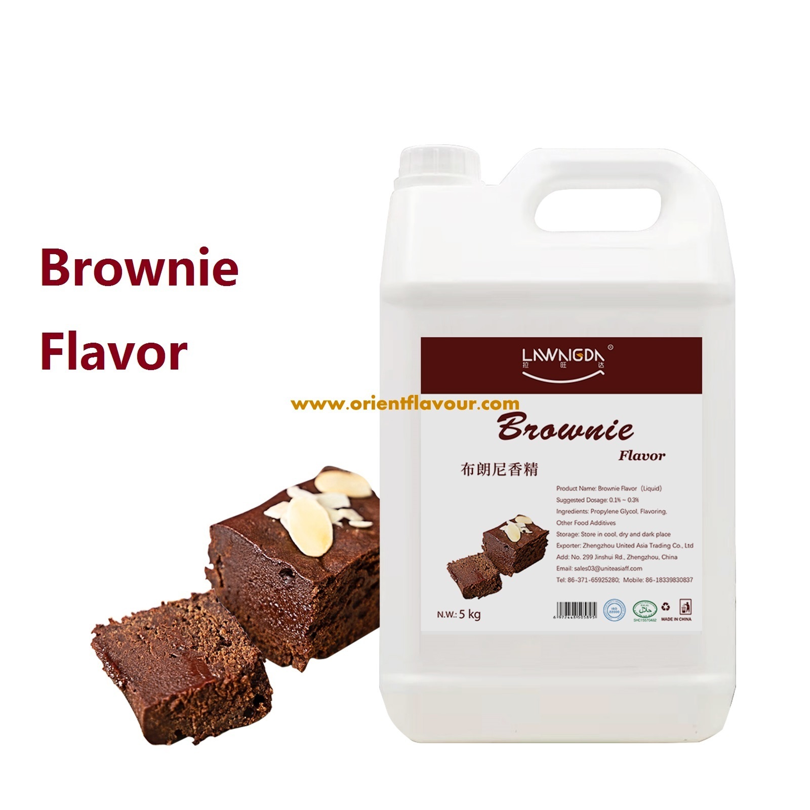 Brownie Flavor Liquid for Cake Pastries Ice Cream Drinks Candy Popsicles