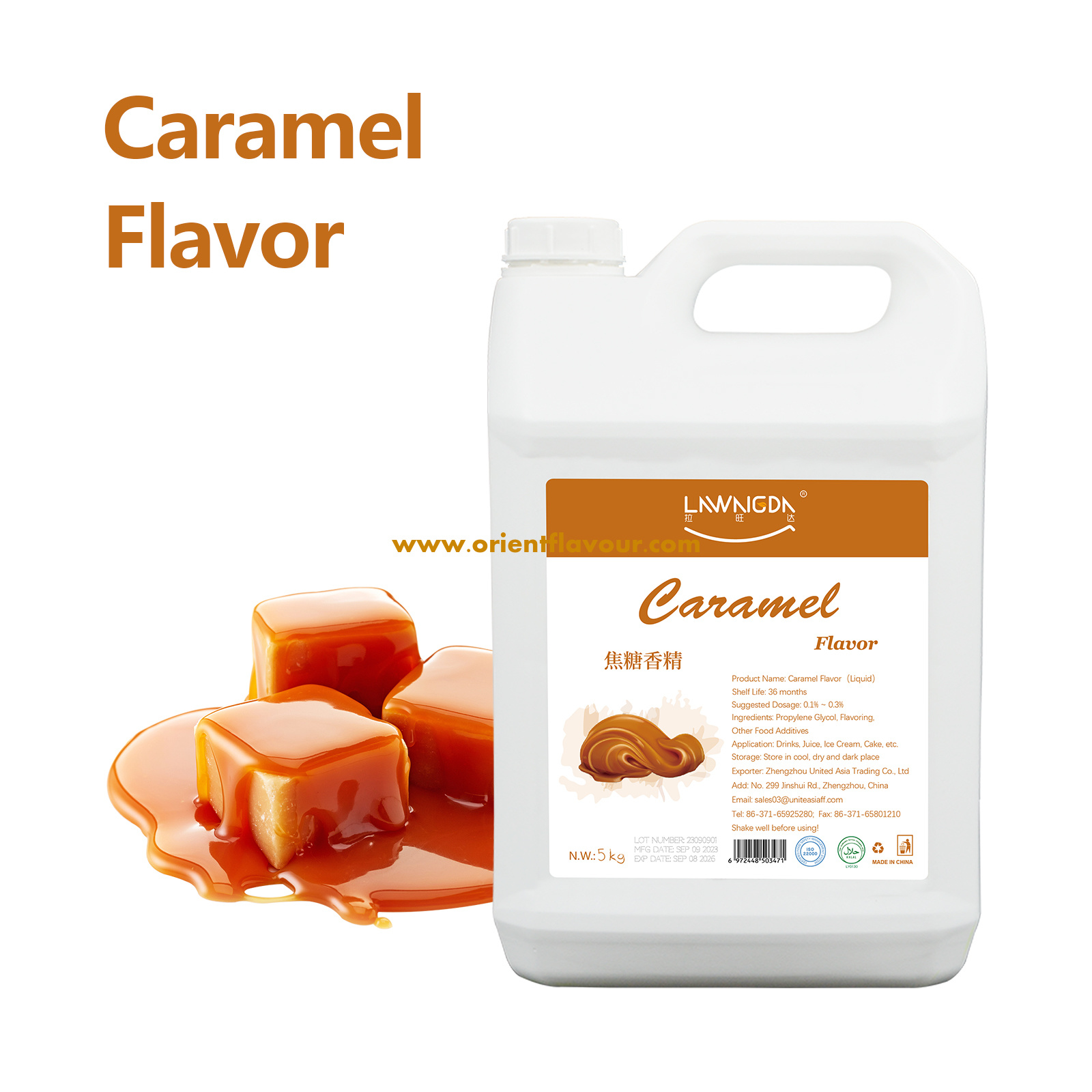 Caramel Flavor Liquid for ice cream