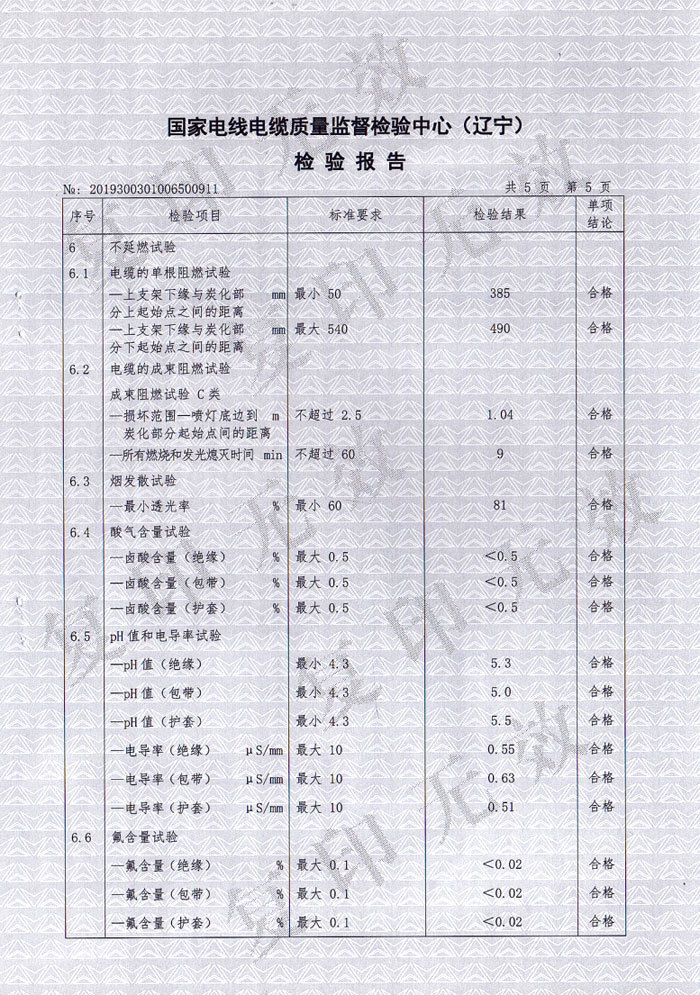 檢驗報告