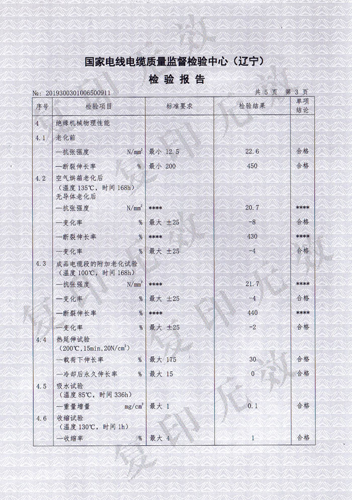 檢驗報告