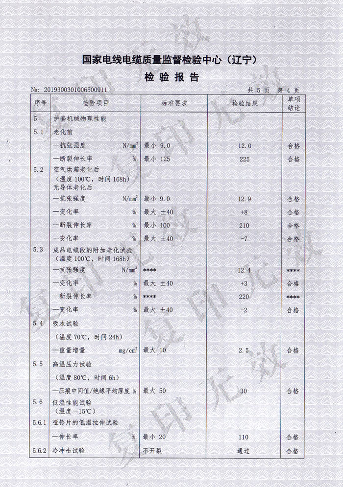 檢驗報告