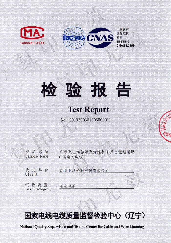 檢驗報告
