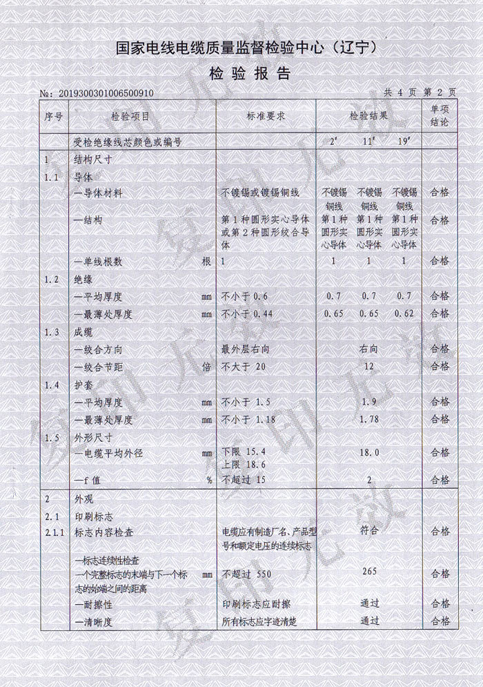 檢驗(yàn)報(bào)告