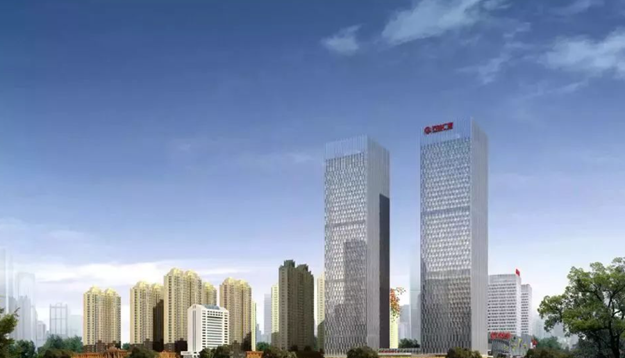 烟台万达高层办公楼