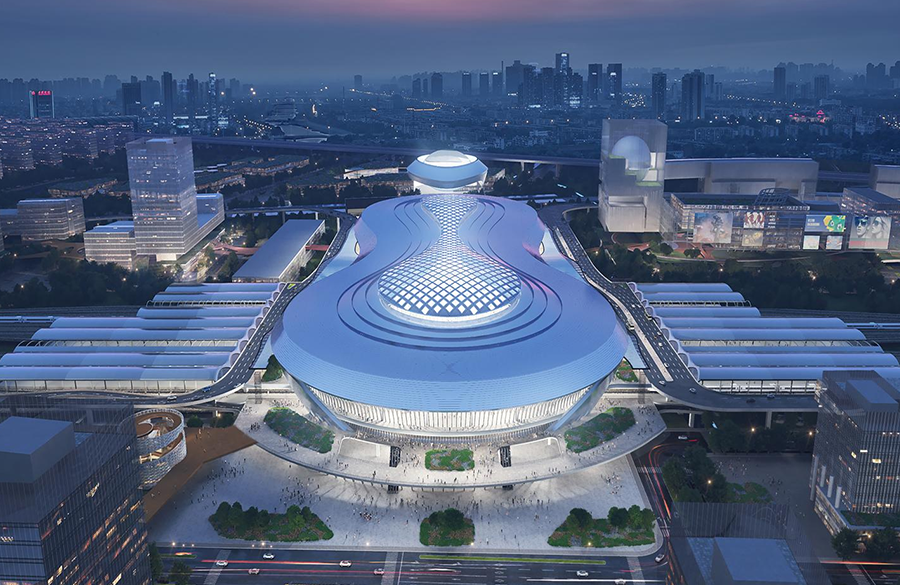 上海松江站服务中心新建工程