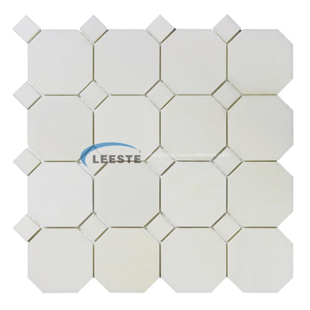 Royal white Market new product octagon white Decor royal mosaic Wall Tiles 