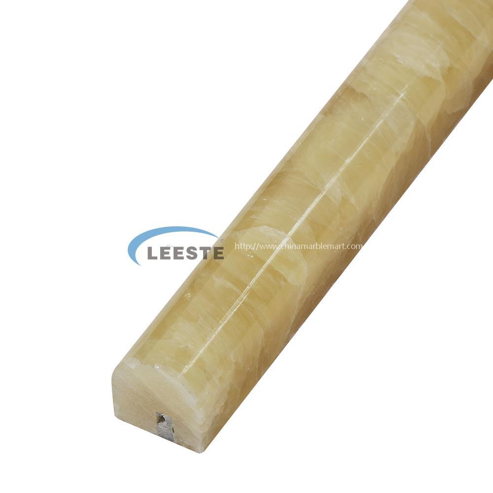 Honey onyx Marble 3/4" X 3/4" X 12" Pencil