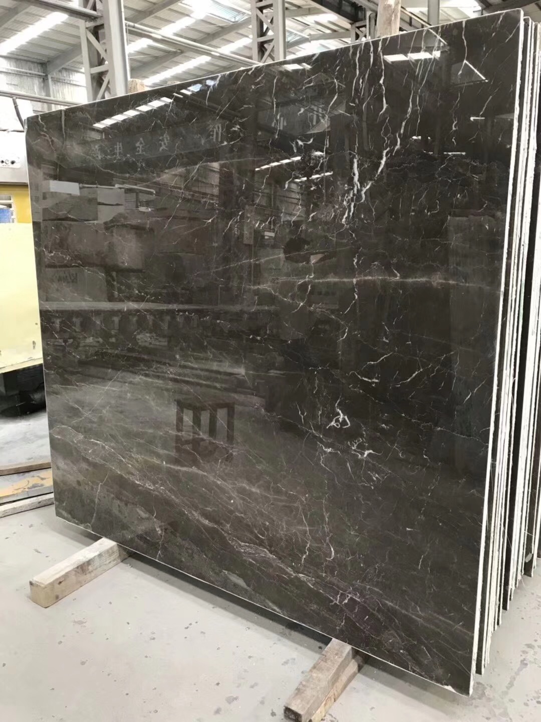 New Quarry Natural Dark Brown Marble Slabs